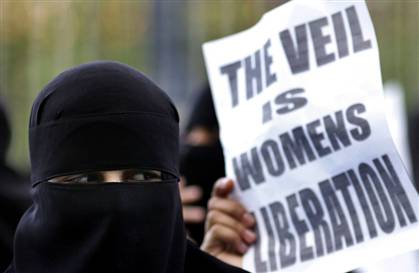 veil liberates women?