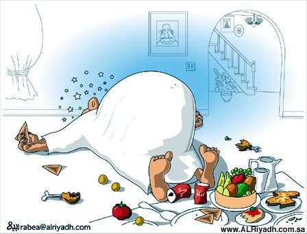 Arab-muslim-fast-ramadan-fasting-or-eating-fest
